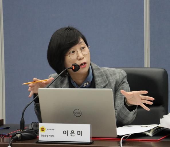 경기도의회 이은미 의원, 주민과 함께하는 소방안전교육 강조