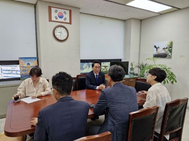 국가유산청장 면담