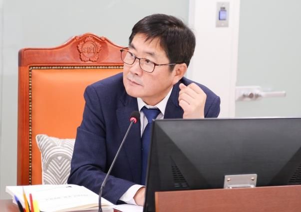 경기도의회 조용호 의원, 경기콘텐츠진흥원 행정사무감사…제작 콘텐츠의 적극 활용 주문