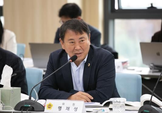 경기도의회 명재성 의원, 경기환경에너지진흥원 전문성 강화 위해 고유사업 발굴해야