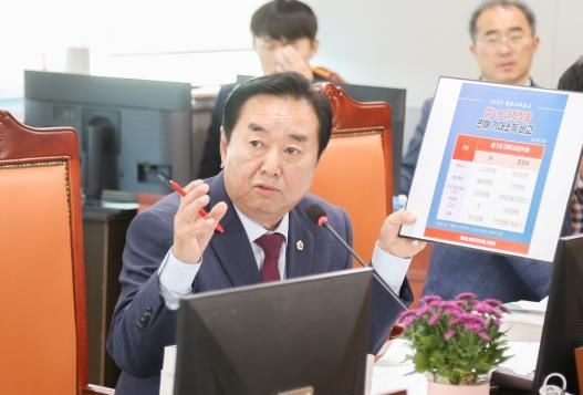 경기도의회 김성남 경기북부분원 설치위원장, 2024 행정사무감사에서 경기 농업 발전 위한 다양한 대안 제시