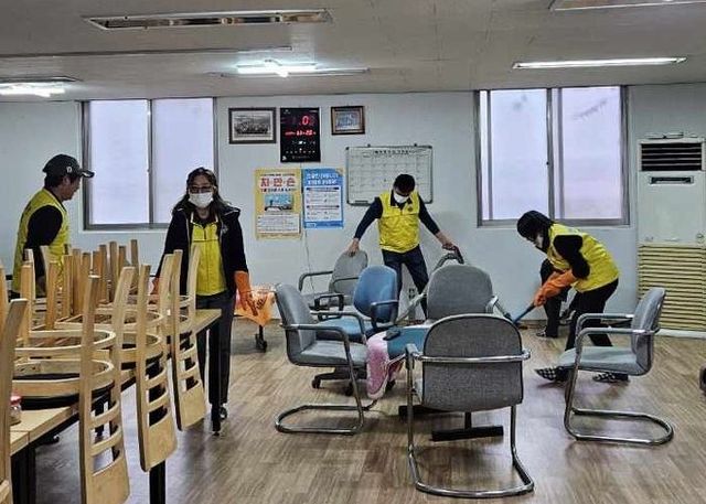 안중중앙라이온스클럽, 경로당 환경정비 활동