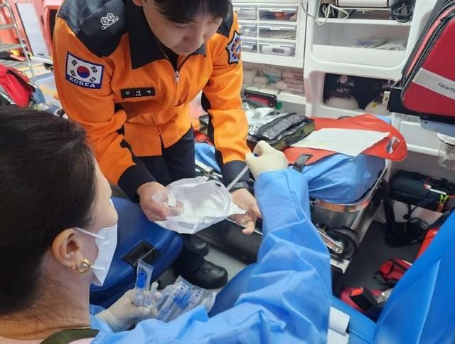 구급차 세균검사