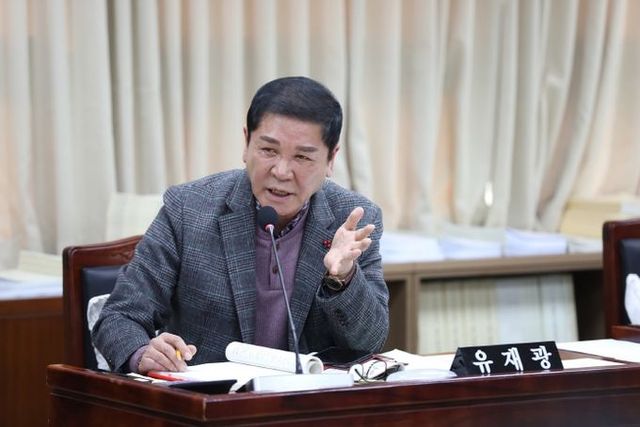 수원특례시의회 도시미래위원회 유재광의원(국민의힘, 율천·서둔·구운·입북동)