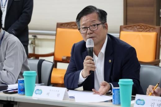 경기도의회 허원 의원, '인삼 영농폐기물 처리 체계 구축 필요해'