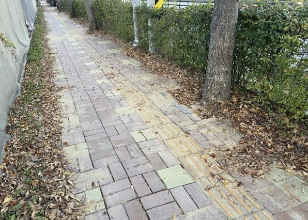 수원시 장안구, 천천육교 인근(천천동 460-18번지) 보행환경 이상무