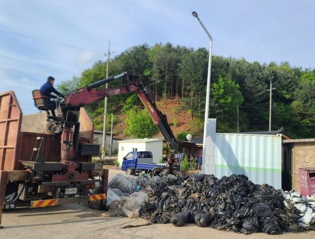 가평군, 농가에 폐비닐 색상별 분리배출 당부