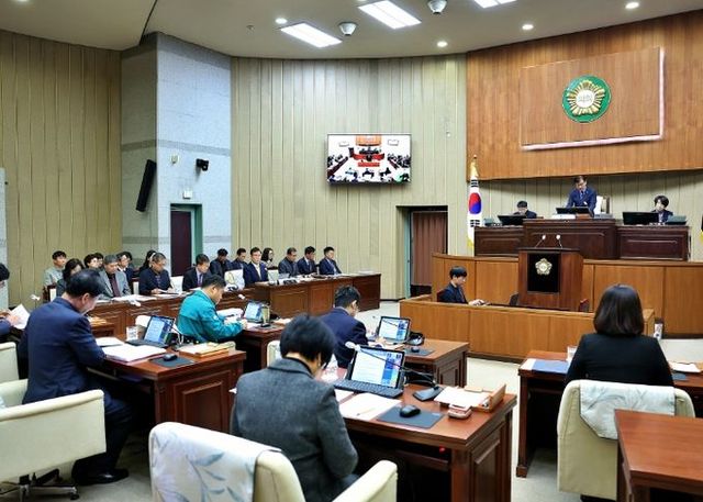 의왕시의회, 제308회 제2차 정례회 개회