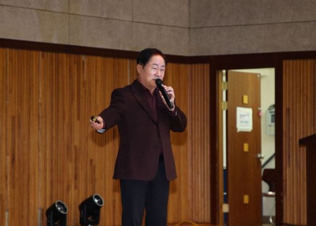 주광덕 남양주시장, 진건고 학생을 위해 꿈과 희망을 전하는 진로 특강 열어