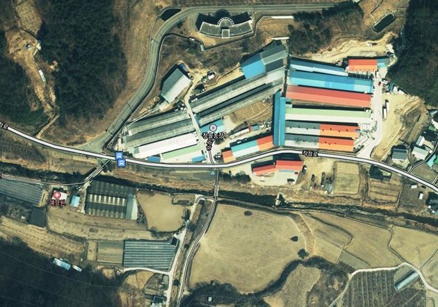 어모면 아천 하천정비