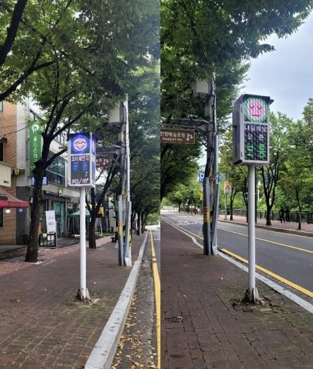 안양시는 환경알리미(8곳)를 통해 대기질을 실시간 공개하고 있다