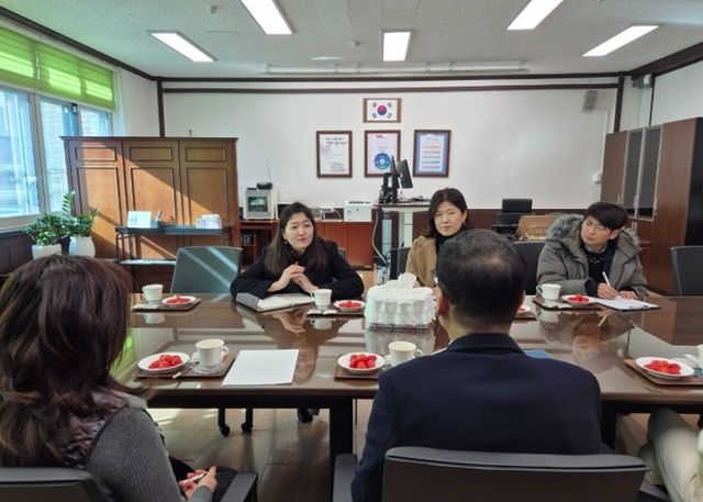 장윤정 의원, 안산국제비즈니스고·선부초 방문…교육환경 개선 박차