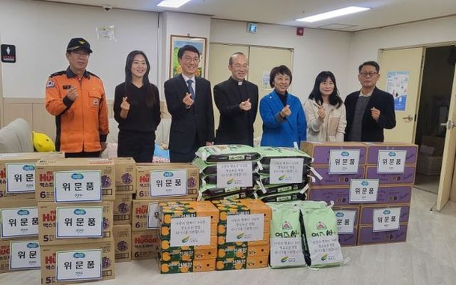 조정아 여주부시장 설 명절 맞이 여주천사들의집 위문