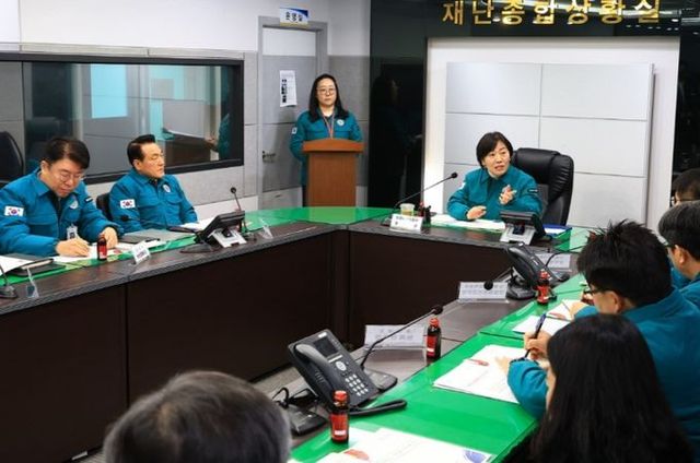 방역현장 및 대설 피해현장 방문(논산시청)