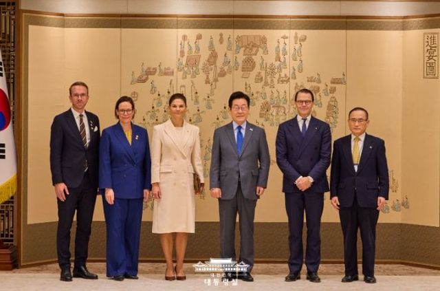 스웨덴 빅토리아 왕세녀 접견(대통령실)