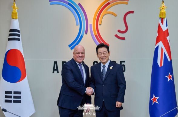 한국·뉴질랜드 정상회담