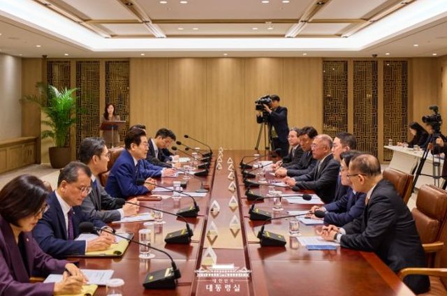 한미 관세협상 후속 민관 합동회의(대통령실)