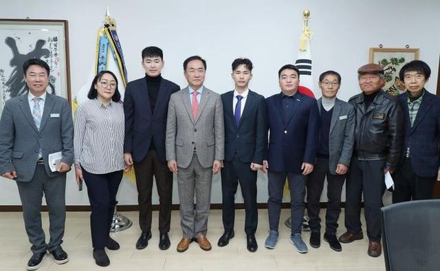 몽골 울란바트라시 공원국, 평택시 방문하여 바람길숲과 정원, 공원시설 견학