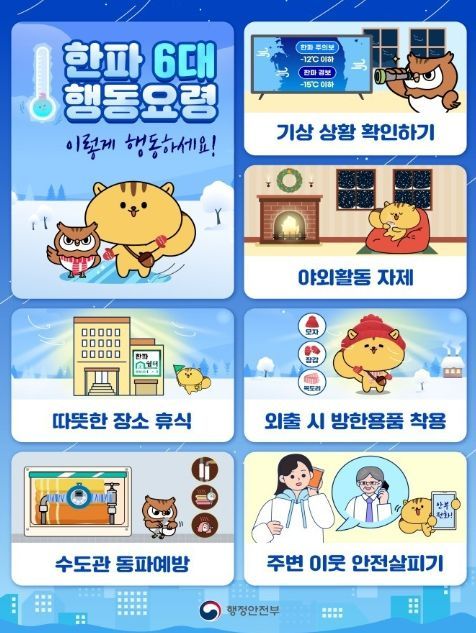 국민행동요령(한파)