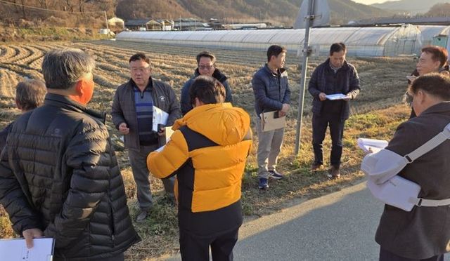 개군면농지위원회의 농지취득 현장 심사