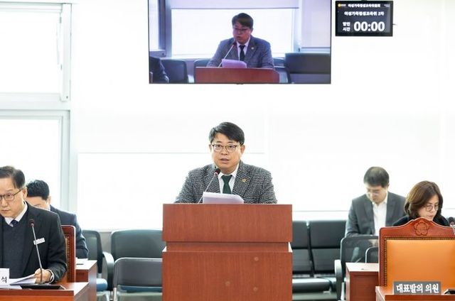 경기도의회 여성가족평생교육위원회 김재훈 의원(국민의힘, 안양4)