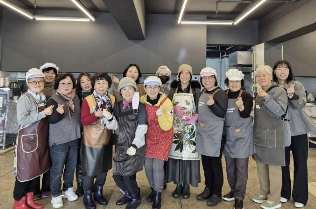 수원시 장안구 파장동, 사랑의 도시락 봉사현장 격려방문