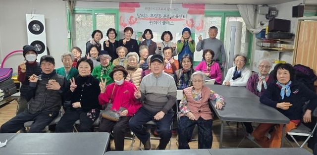 과천시 부림동, 경로당 방문해 ‘달리는 부림동 문화교육센터 원데이 클래스’ 열어