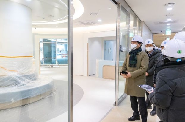 김성중 경기도 행정1부지사, 경기도서관 준공 현장찾아 진행상황 점검