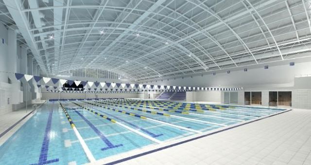 새천년수영장 리모델링 후 실내 예상도