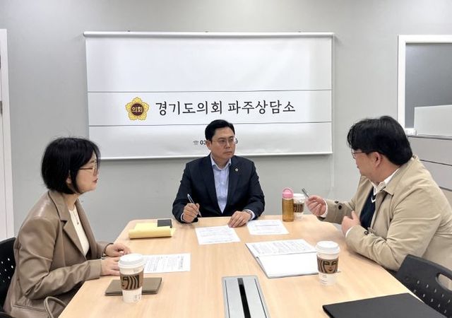 이용욱 경기도의원, 파주고 시설 증축 통한 학생 복지 및 재난대비 기능 강조