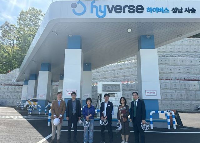성남시의회 정연화 의원, 사송동 액화수소 충전소 현장 방문