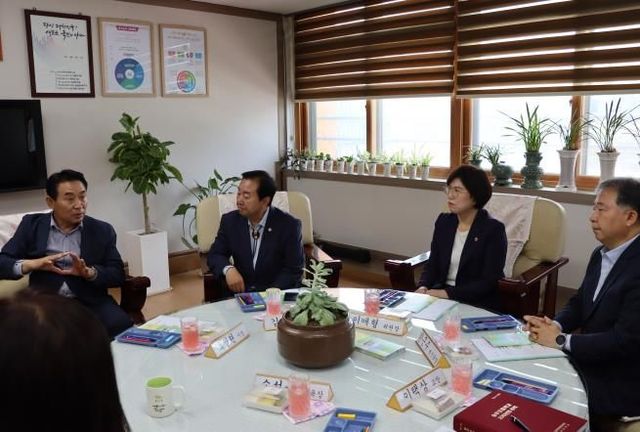 경기도의회 이애형의원, 포천 송우초등학교 현장 찾아...지역사회와 학교가 상생할 수 있는 공간 활용 필요해