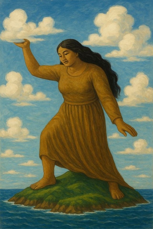 거대한 여신 설문대할망이 제주를 만든 이야기