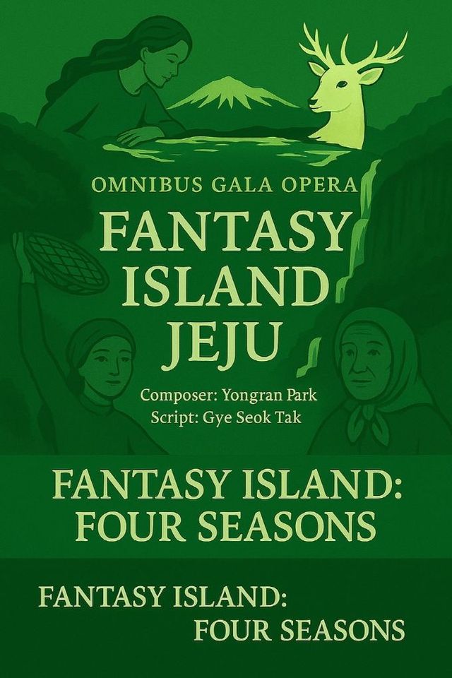 K클래식이 관광 오페라의 효시를 선언한 포스터