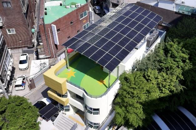 리모델링 후 시립소하어린이집 전경