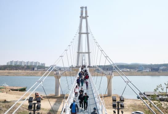 여주 남한강 출렁다리