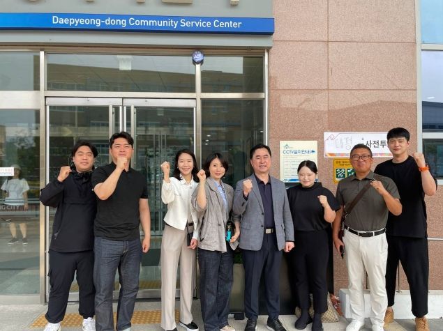 김종민의원_사전투표 현장