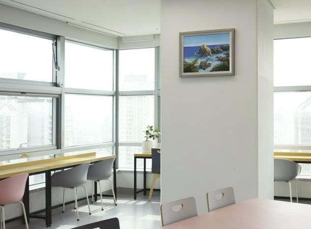 경기도청 24층 식당내부, 임경식作