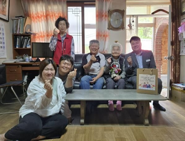 양평군 용문면, 어버이날 맞아 100세 이상 장수 어르신 방문