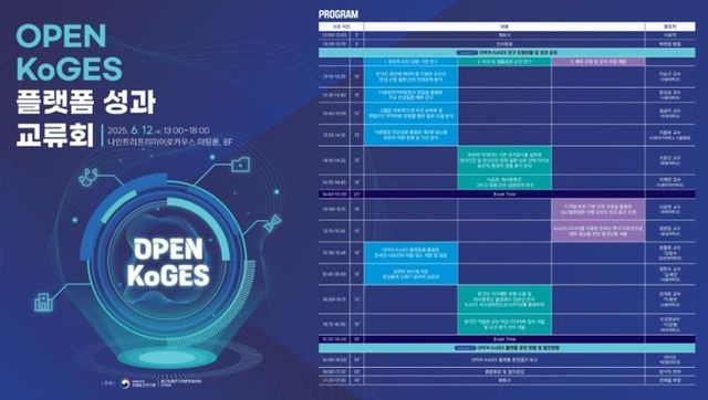 OPEN KoGES 성과교류회 프로그램