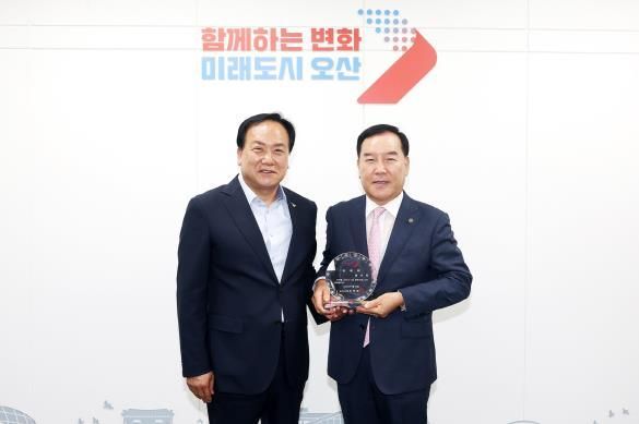 오산시, 황선명 법무부 청소년범죄예방위원회 회장 ‘1일 명예시장’ 위촉