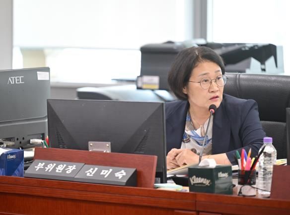 경기도의회 신미숙 의원, 1조 1,016억원 규모 경기도교육청 추경 예산안 정밀 심사