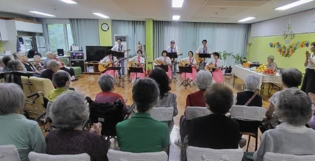 수원시 장안구 정자3동 주민자치센터, 아녜스의 집에 재능기부 공연
