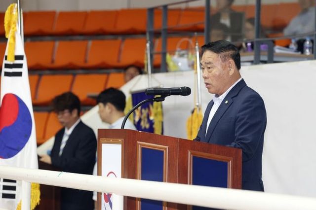 제5회 수원시장애인태권도협회장배 장애인태권도대회(축사)