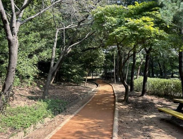 철망산근린공원 맨발 걷기 산책로