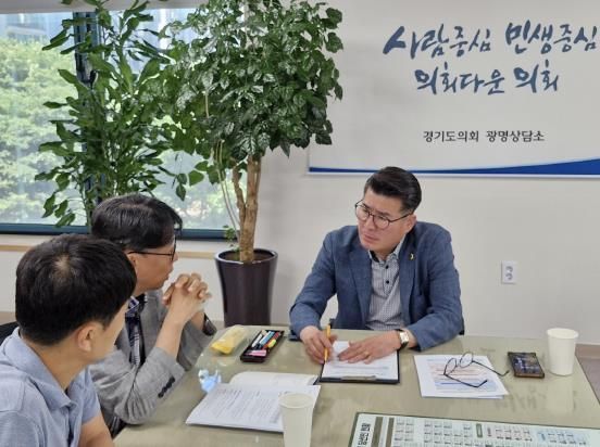 경기도의회 유종상 의원, 광명시흥 3기 신도시 보상절차 조속 착수 촉구....정담회에서 지장물 조사 병행 등 특단의 대책 요구