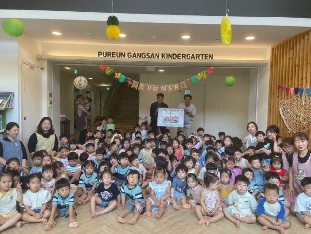 남양주시 푸른강산어린이집, 북부희망케어센터에 나눔장터 수익금 전액 기부