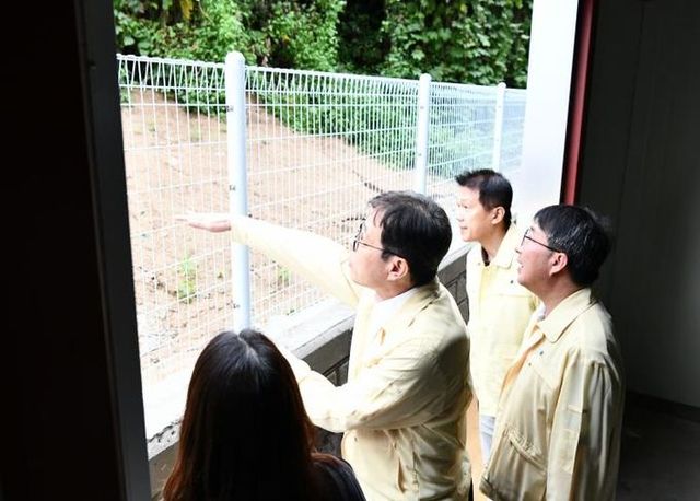 장수석 수원영통구청장, 집중호우 대비해 재난취약지역 지속 관리·점검 강화
