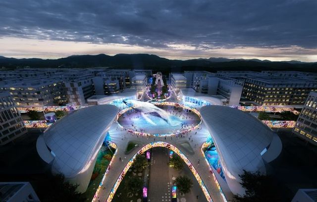 세종 국가시범도시 내 상징광장 가상도