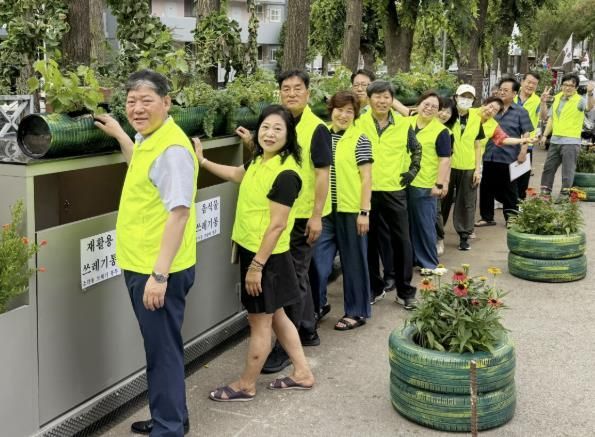 수원시 장안구 정자1동, 마을자치리빙랩 에코스테이션 조성